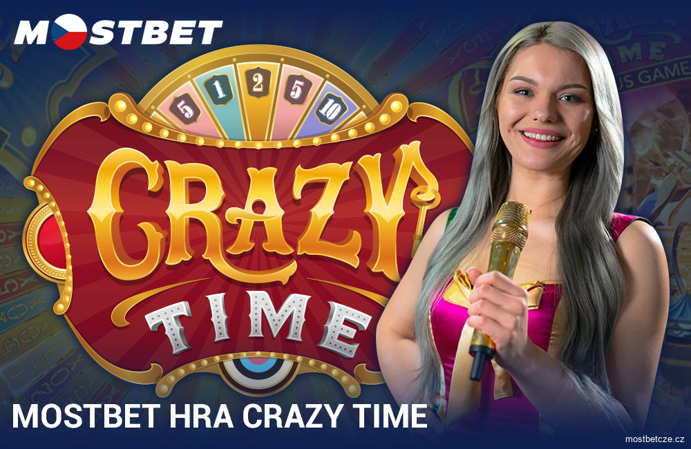 Hrajte Crazy Time na stránkách Mostbet Česko